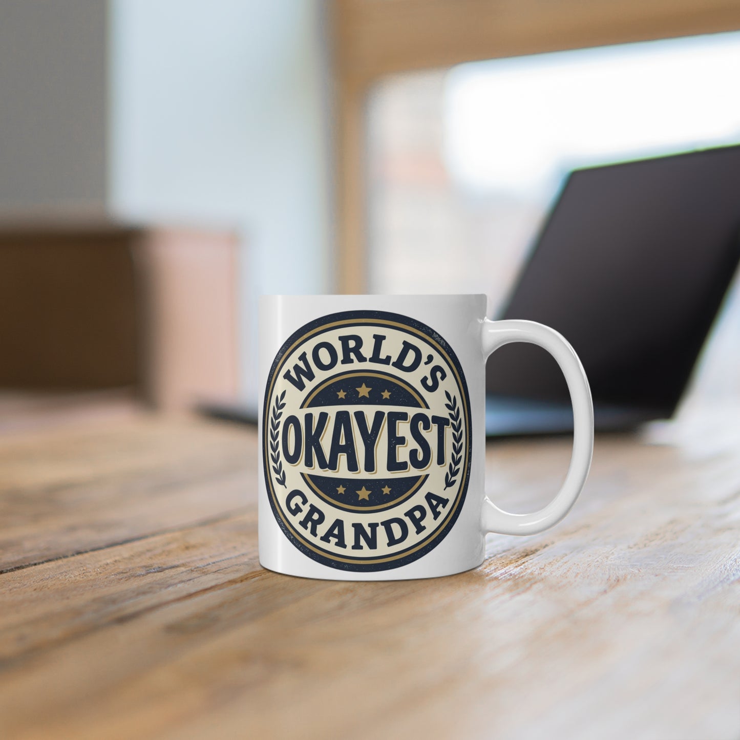 World's Okayest Grandpa Coffee Mug (11oz)