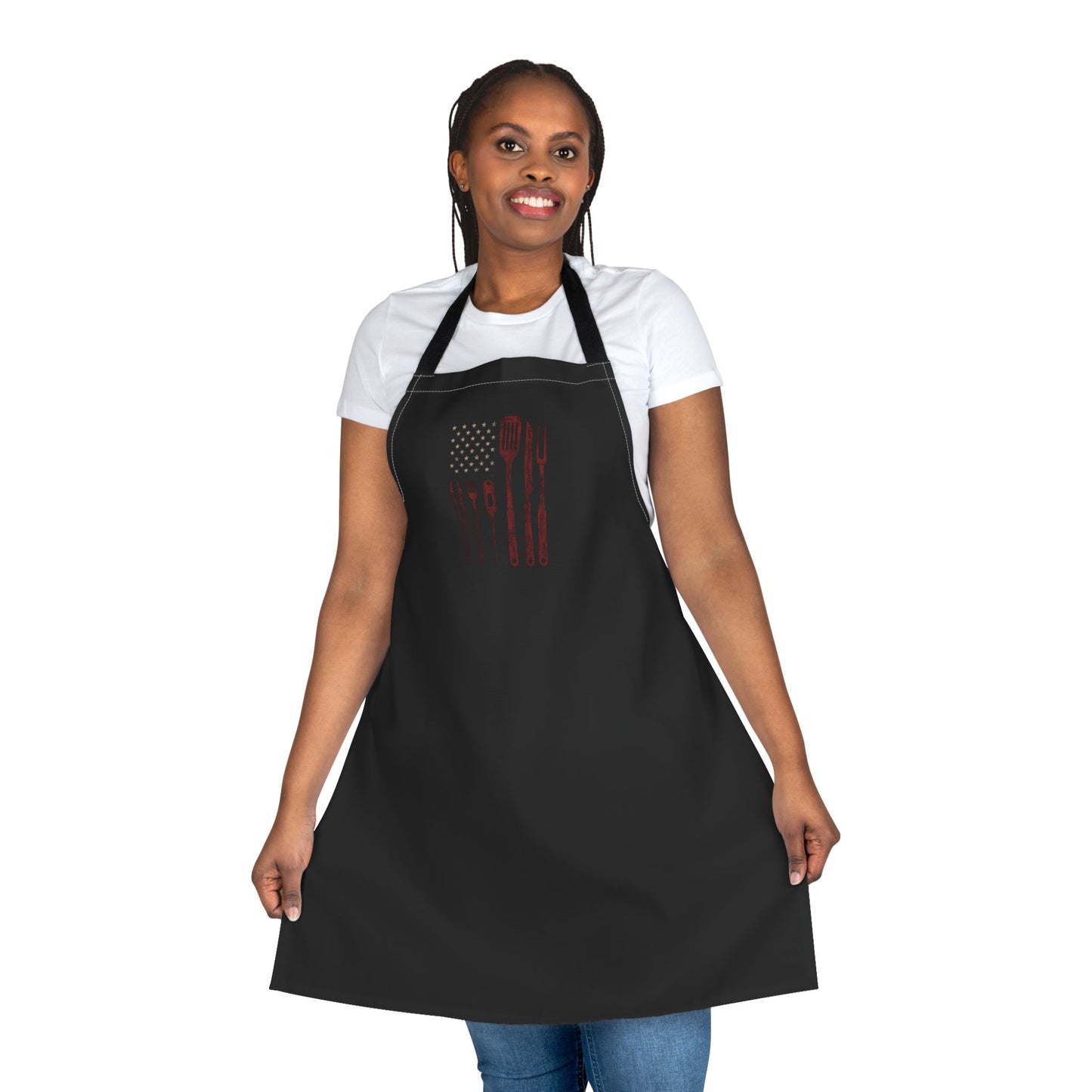Grillmaster Flag Apron