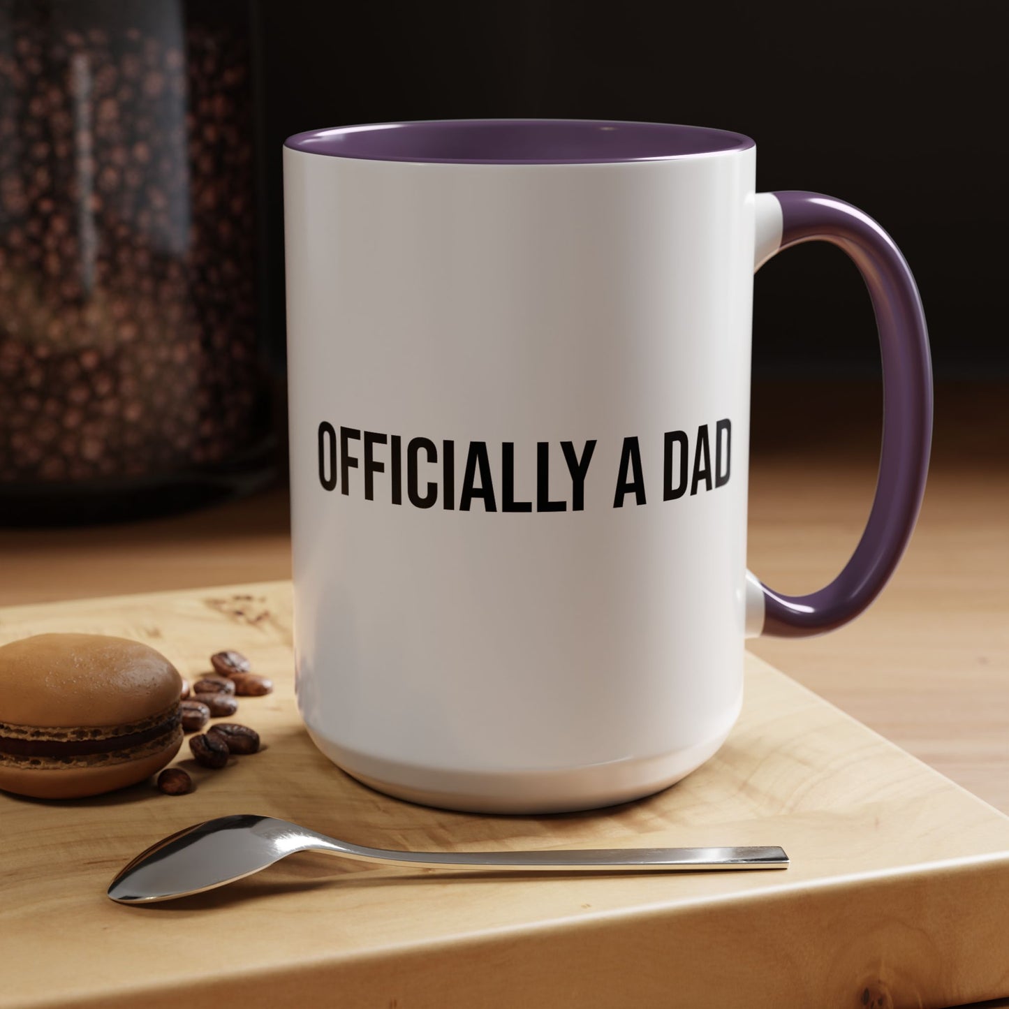 Officially a Dad Accent Coffee Mug (11/15oz)