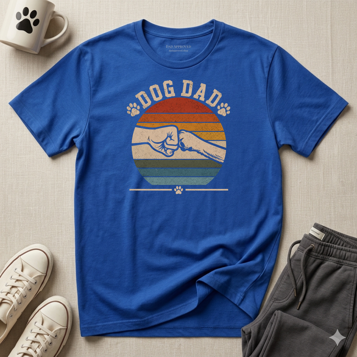 Dog Dad Fist Bump T-Shirt
