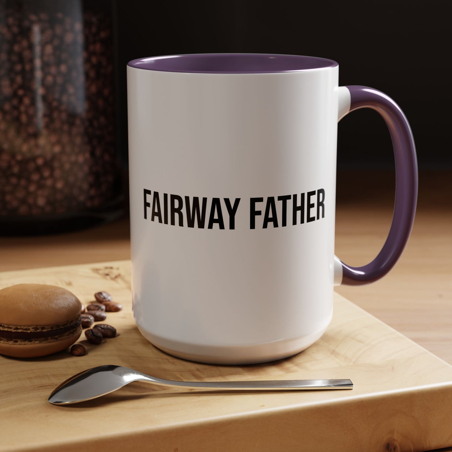Fairway Father Accent Coffee Mug (11/15oz)