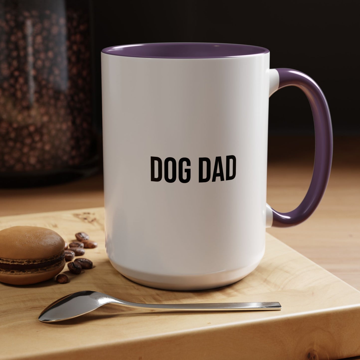 Dog Dad Accent Coffee Mug (11/15oz)