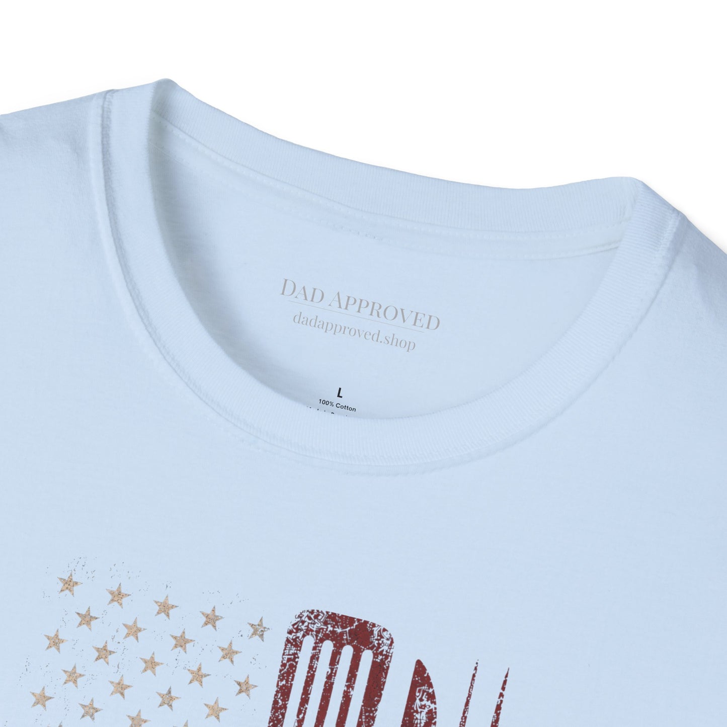 BBQ Utensils Flag T-Shirt