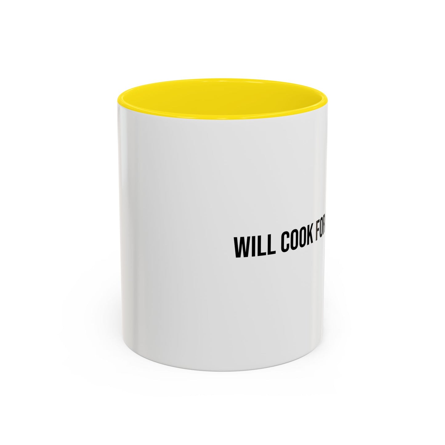 Will Cook for Compliments Accent Coffee Mug (11/15oz)