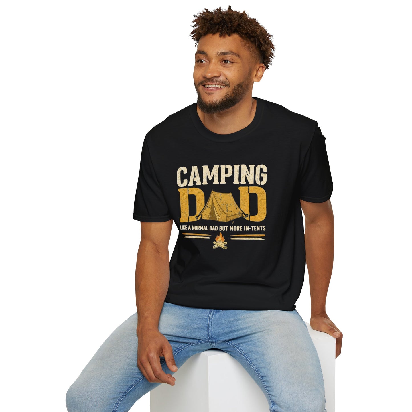 Camping Tent Dad T-Shirt