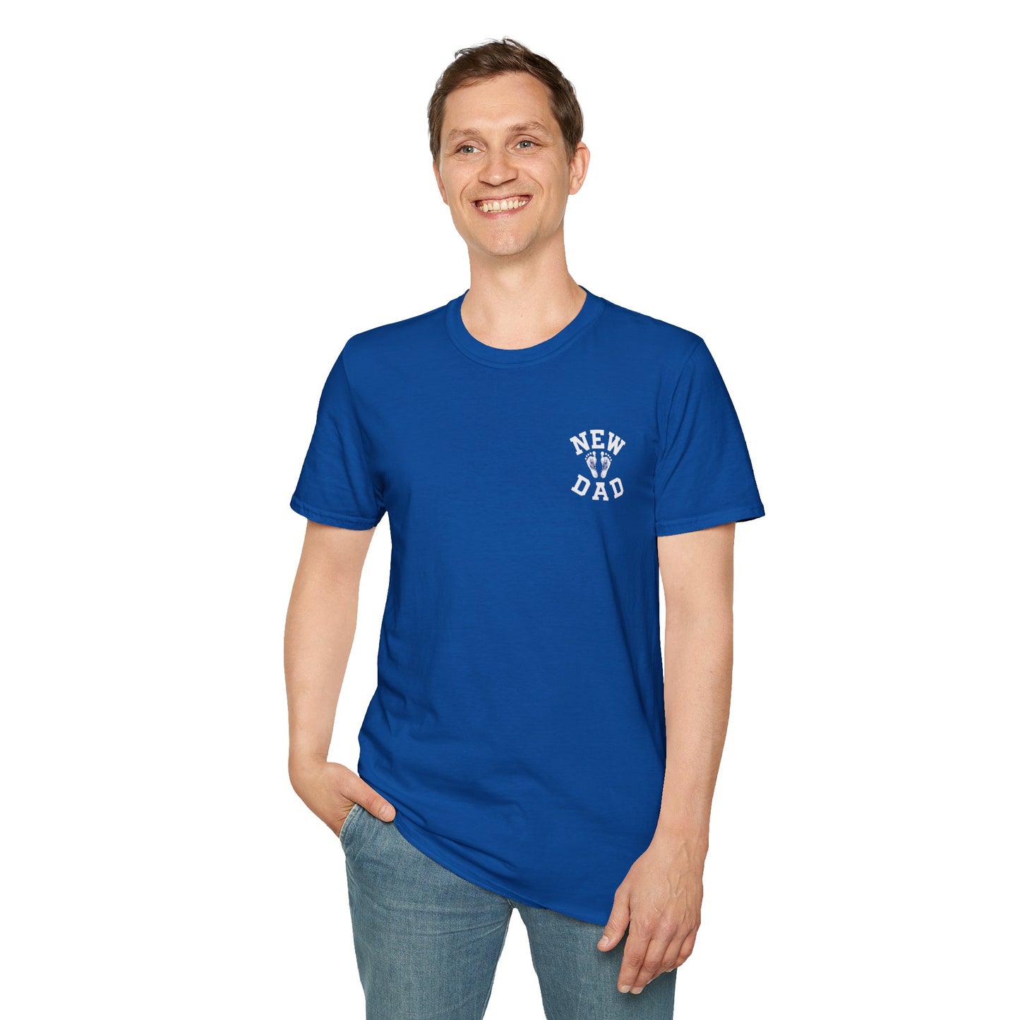 New Dad Badge T-Shirt