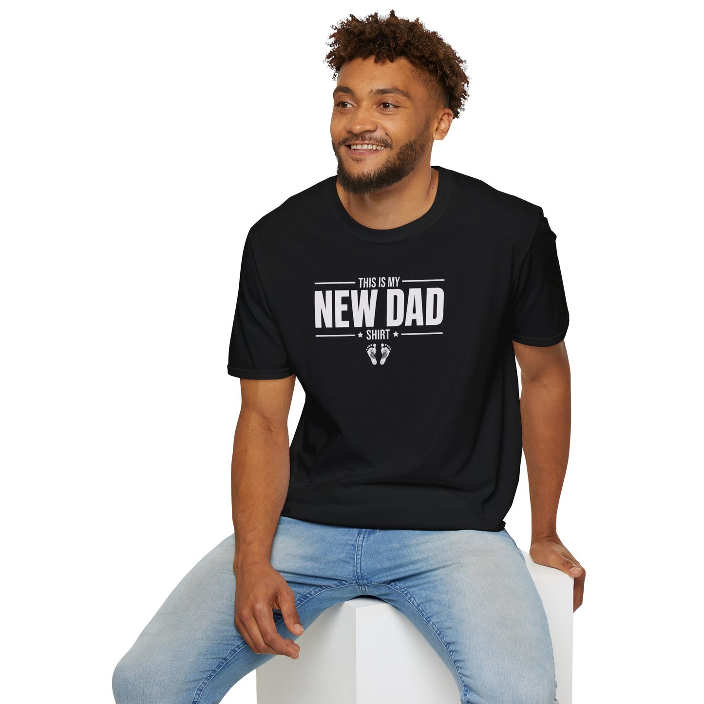 "This Is My New Dad Shirt" Fatherhood T-Shirt