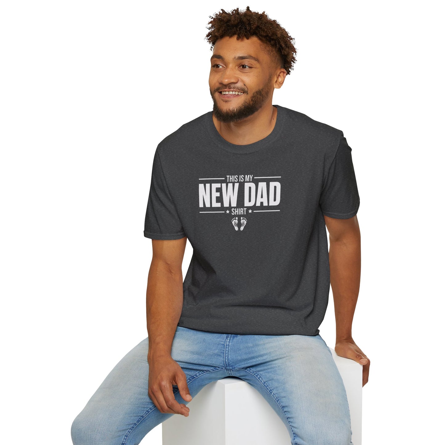 "This Is My New Dad Shirt" Fatherhood T-Shirt