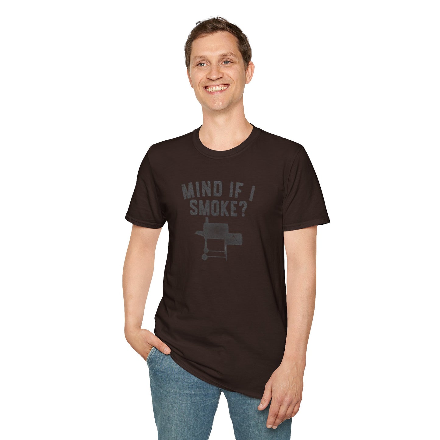 "Mind If I Smoke?" BBQ Smoker T-Shirt