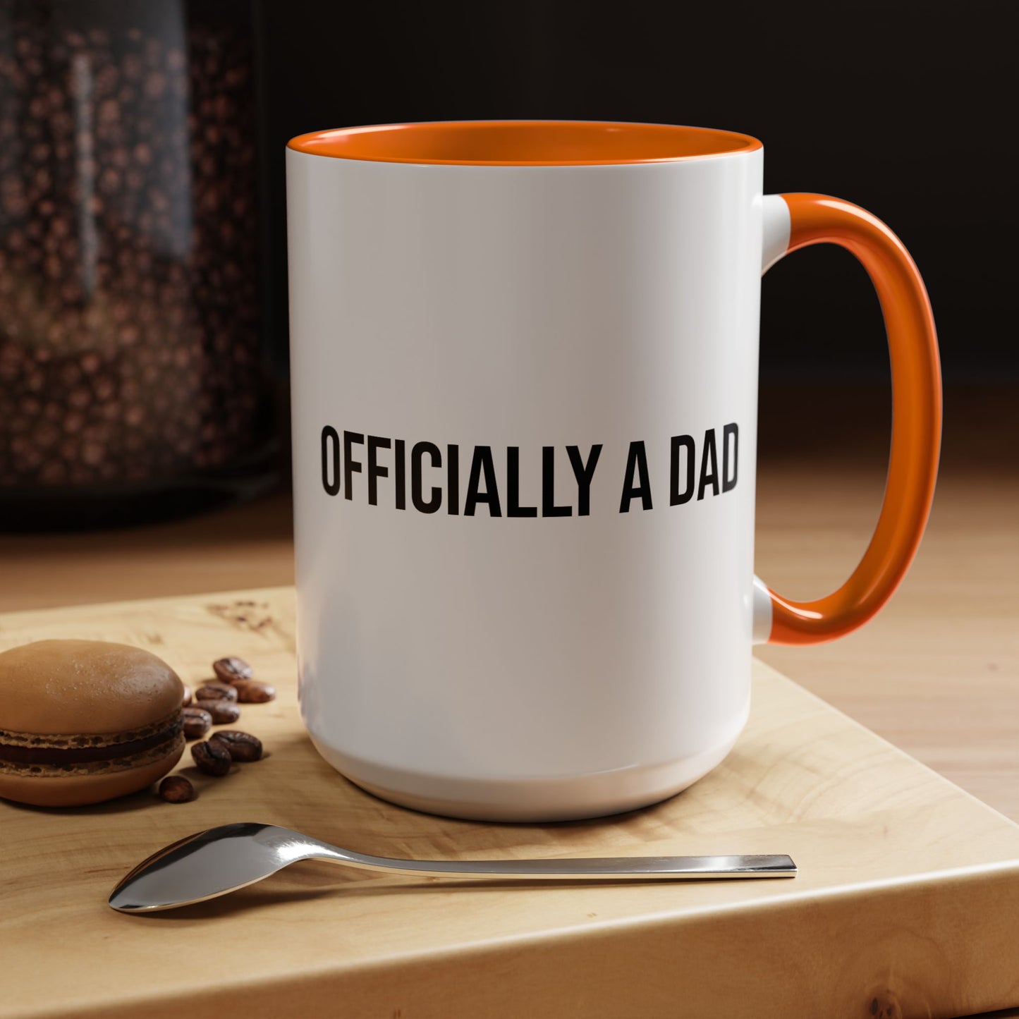 Officially a Dad Accent Coffee Mug (11/15oz)