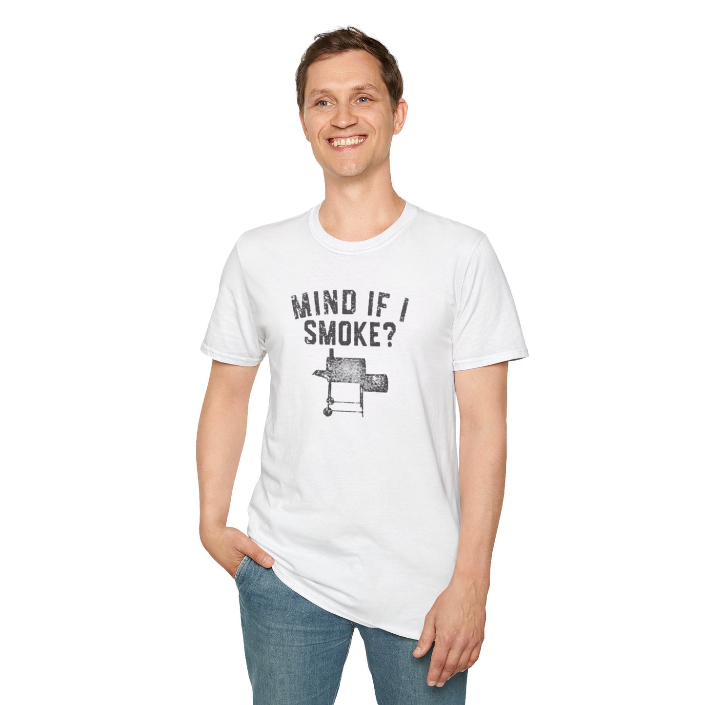 "Mind If I Smoke?" BBQ Smoker T-Shirt