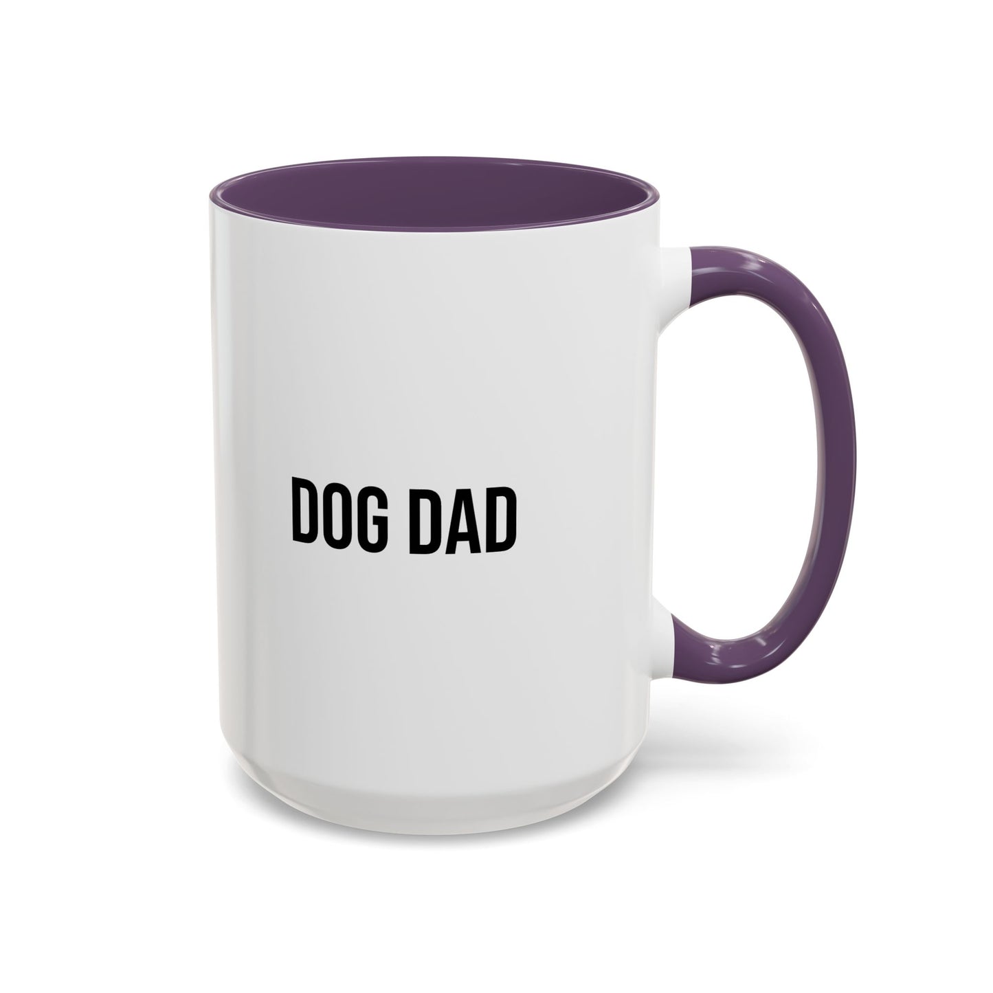Dog Dad Accent Coffee Mug (11/15oz)