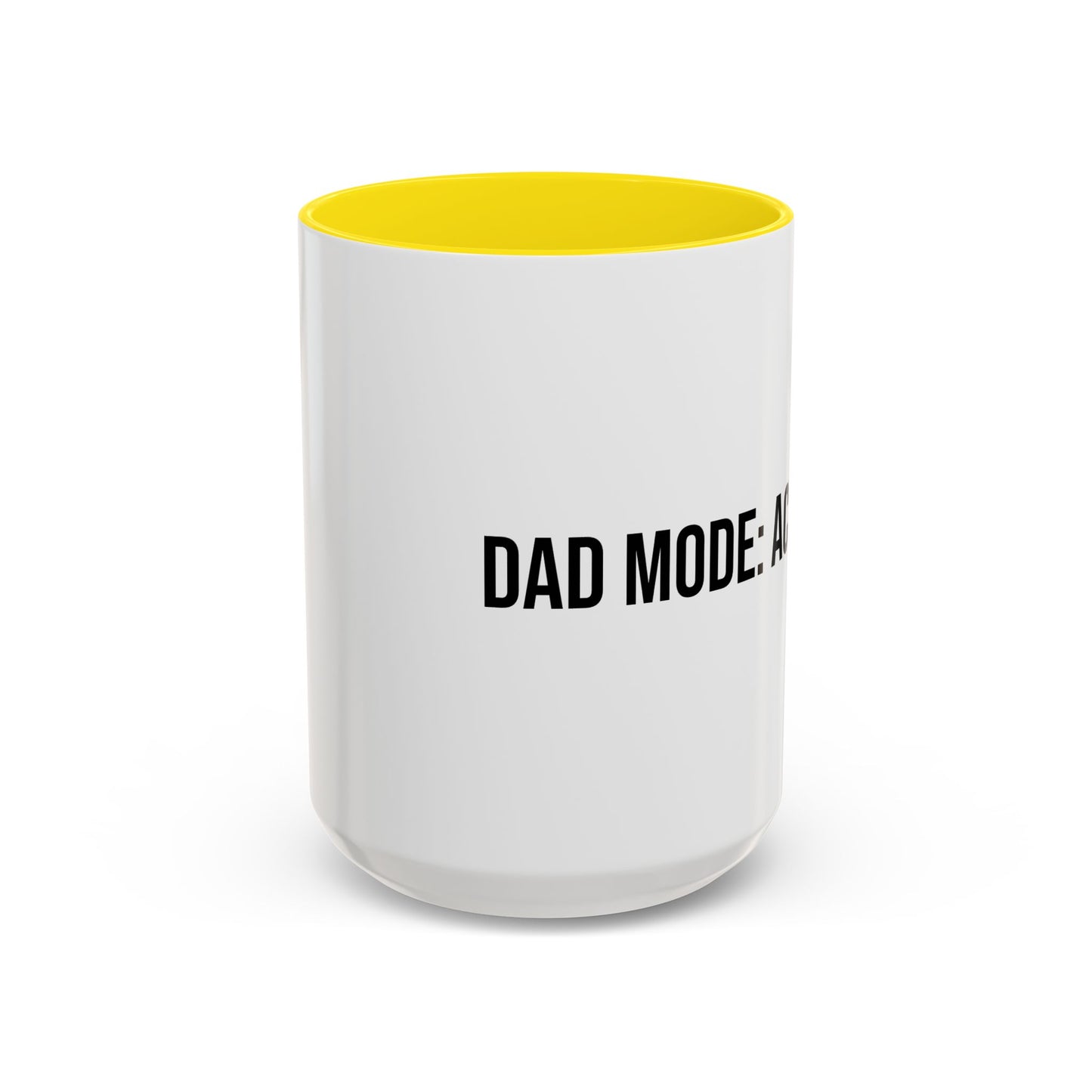 Dad Mode Activated Accent Coffee Mug (11/15oz)