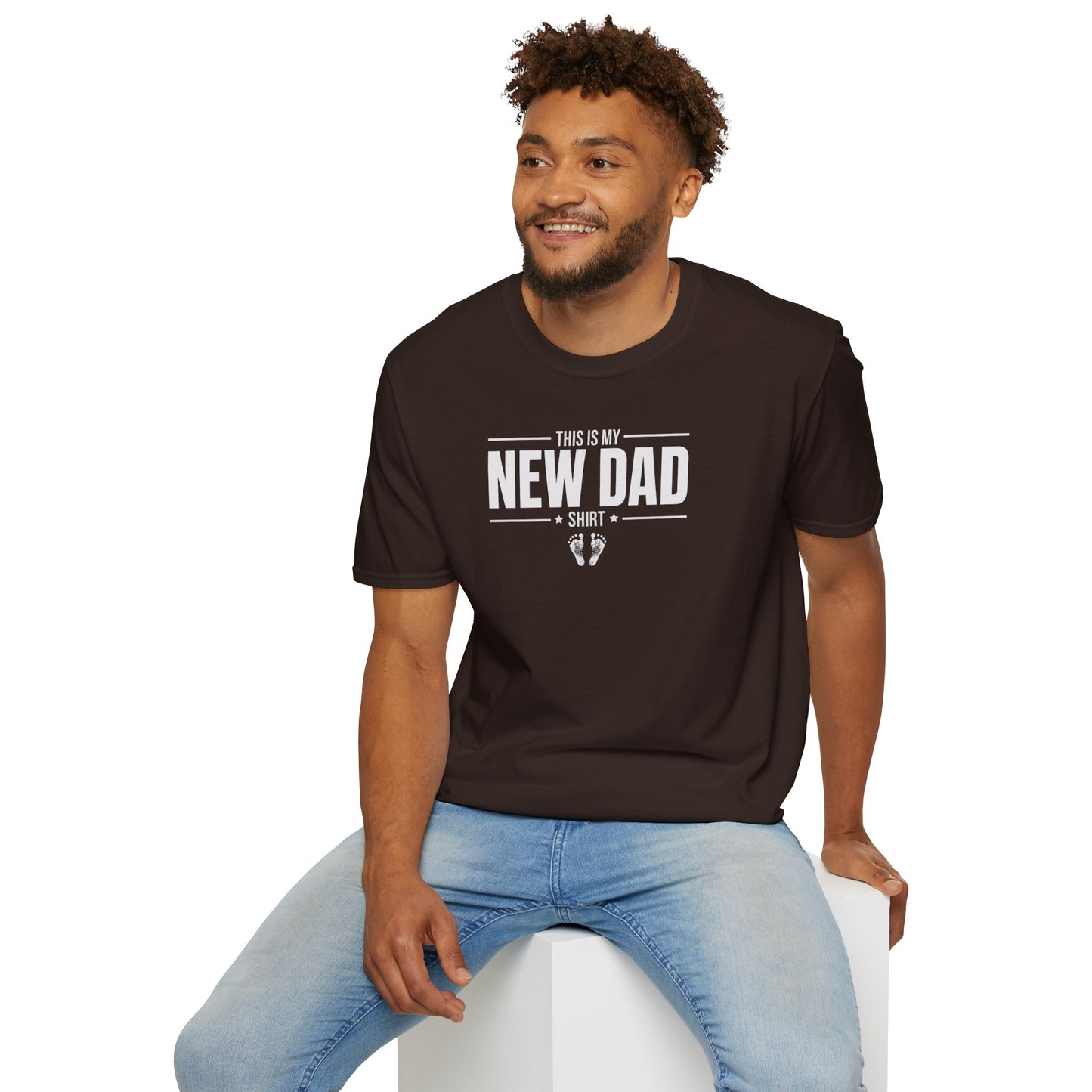 "This Is My New Dad Shirt" Fatherhood T-Shirt