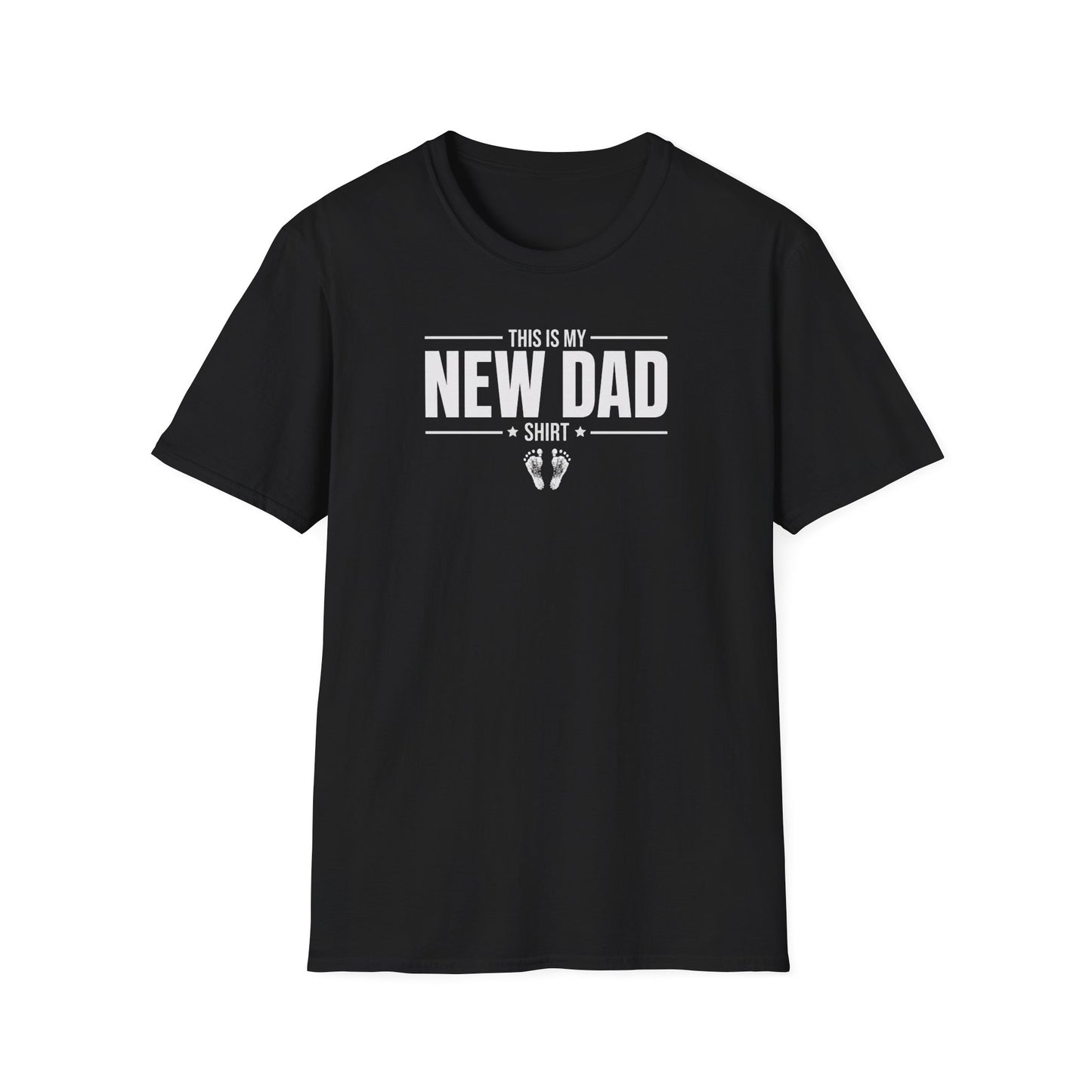 "This Is My New Dad Shirt" Fatherhood T-Shirt