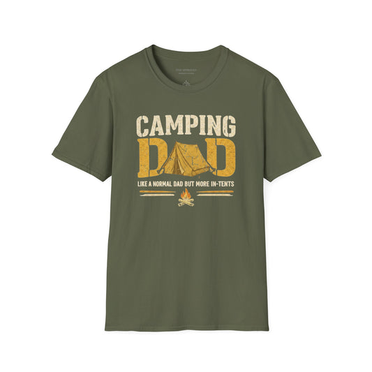 Camping Tent Dad T-Shirt
