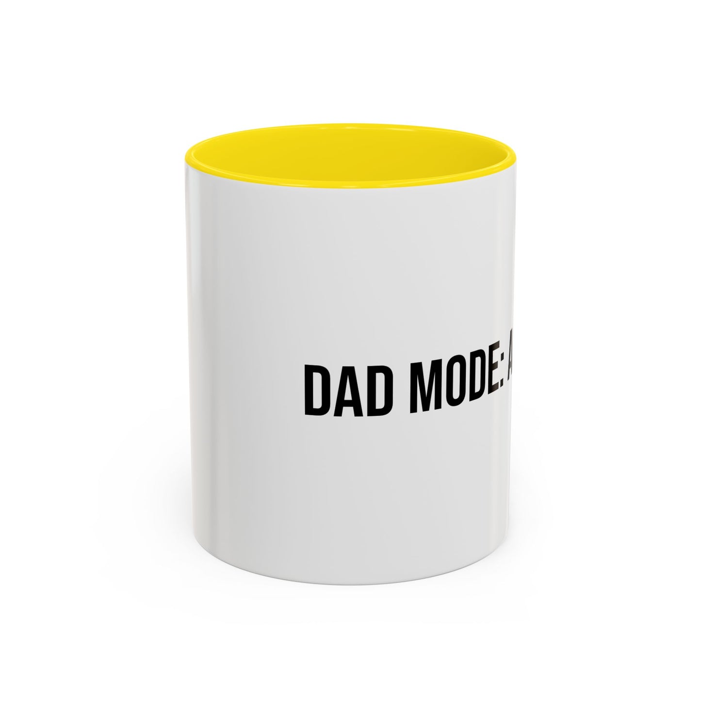 Dad Mode Activated Accent Coffee Mug (11/15oz)