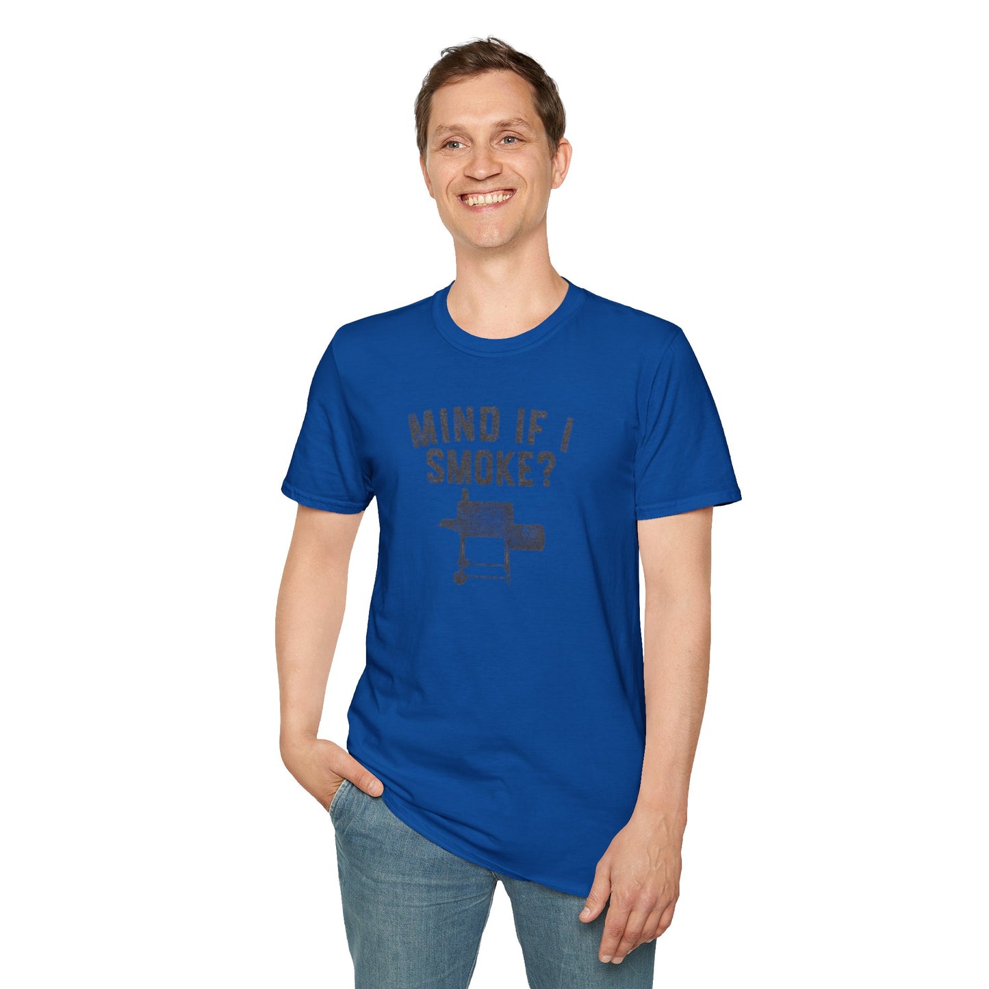 "Mind If I Smoke?" BBQ Smoker T-Shirt