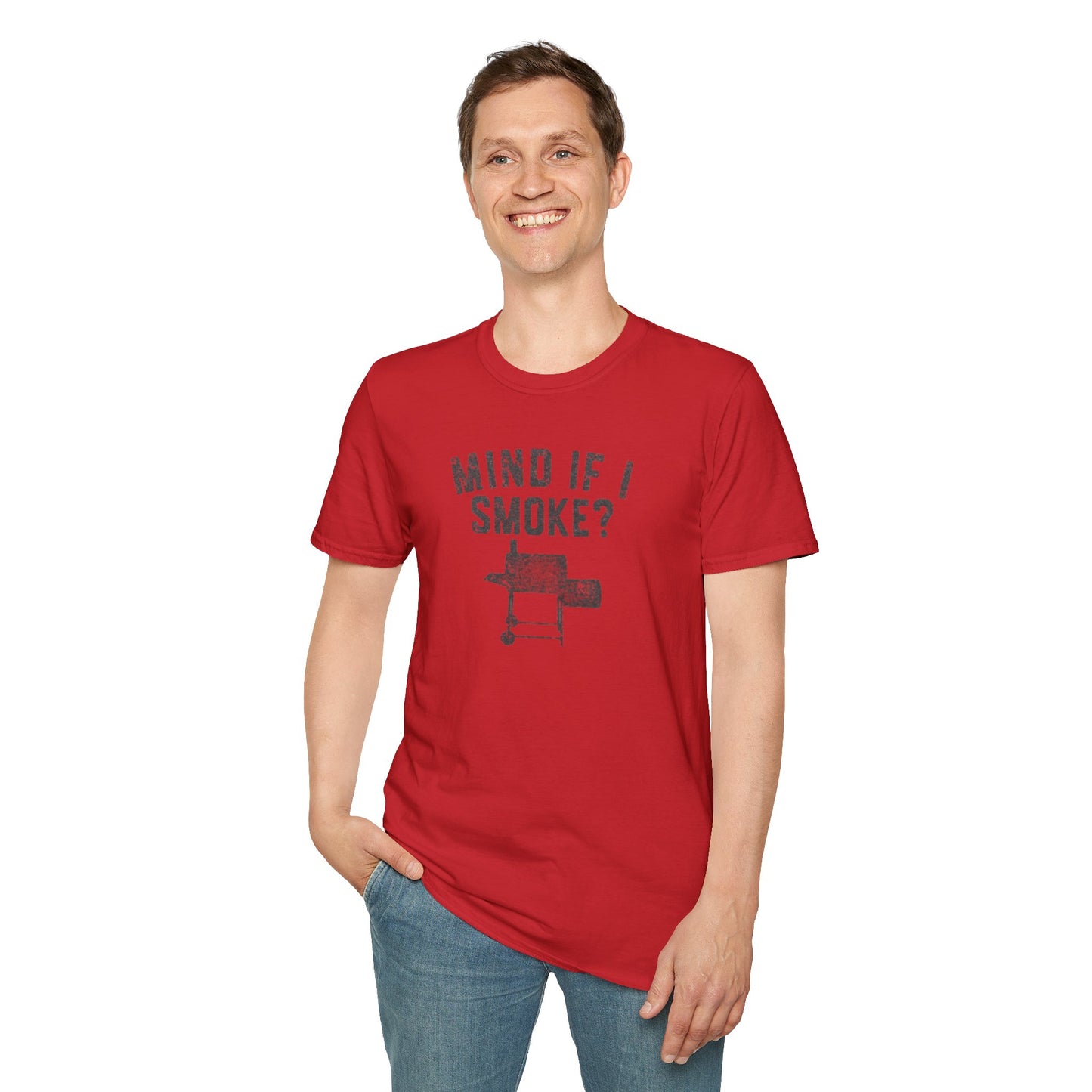 "Mind If I Smoke?" BBQ Smoker T-Shirt