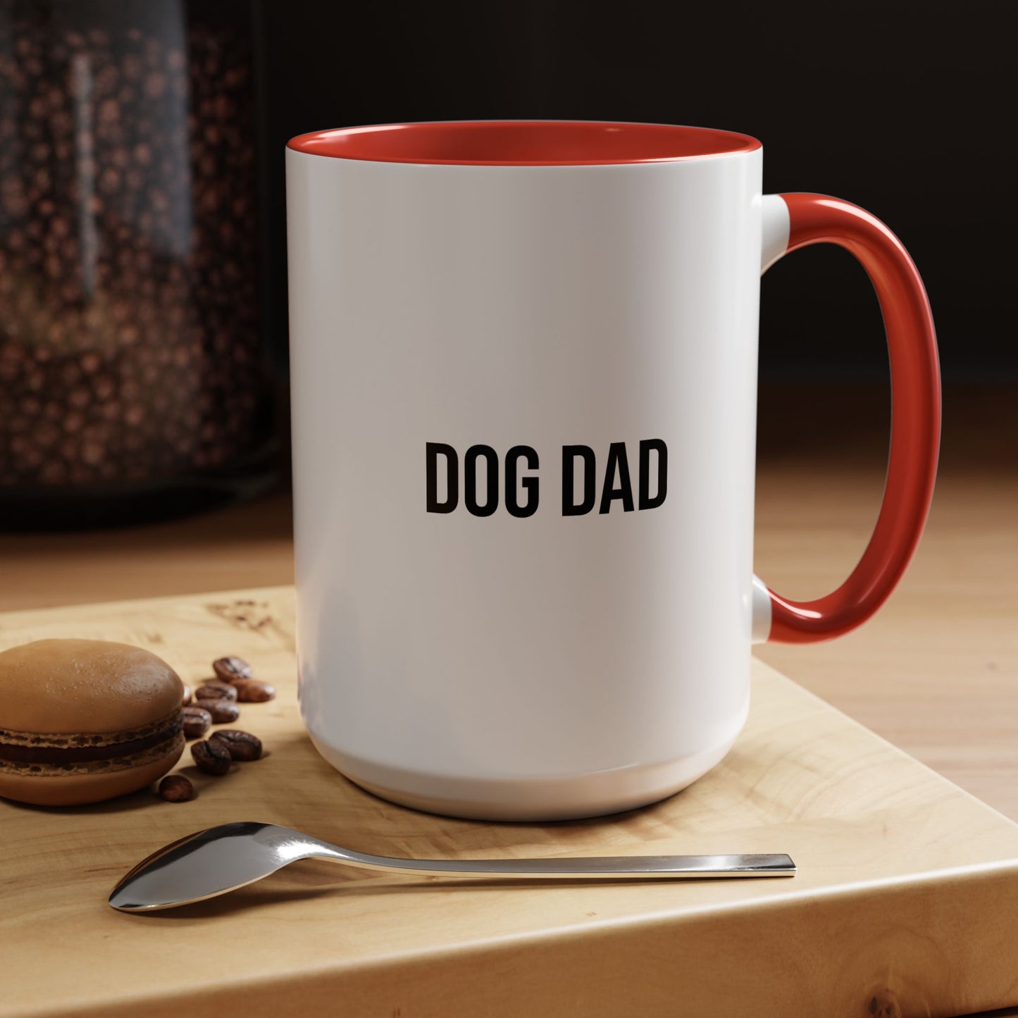Dog Dad Accent Coffee Mug (11/15oz)