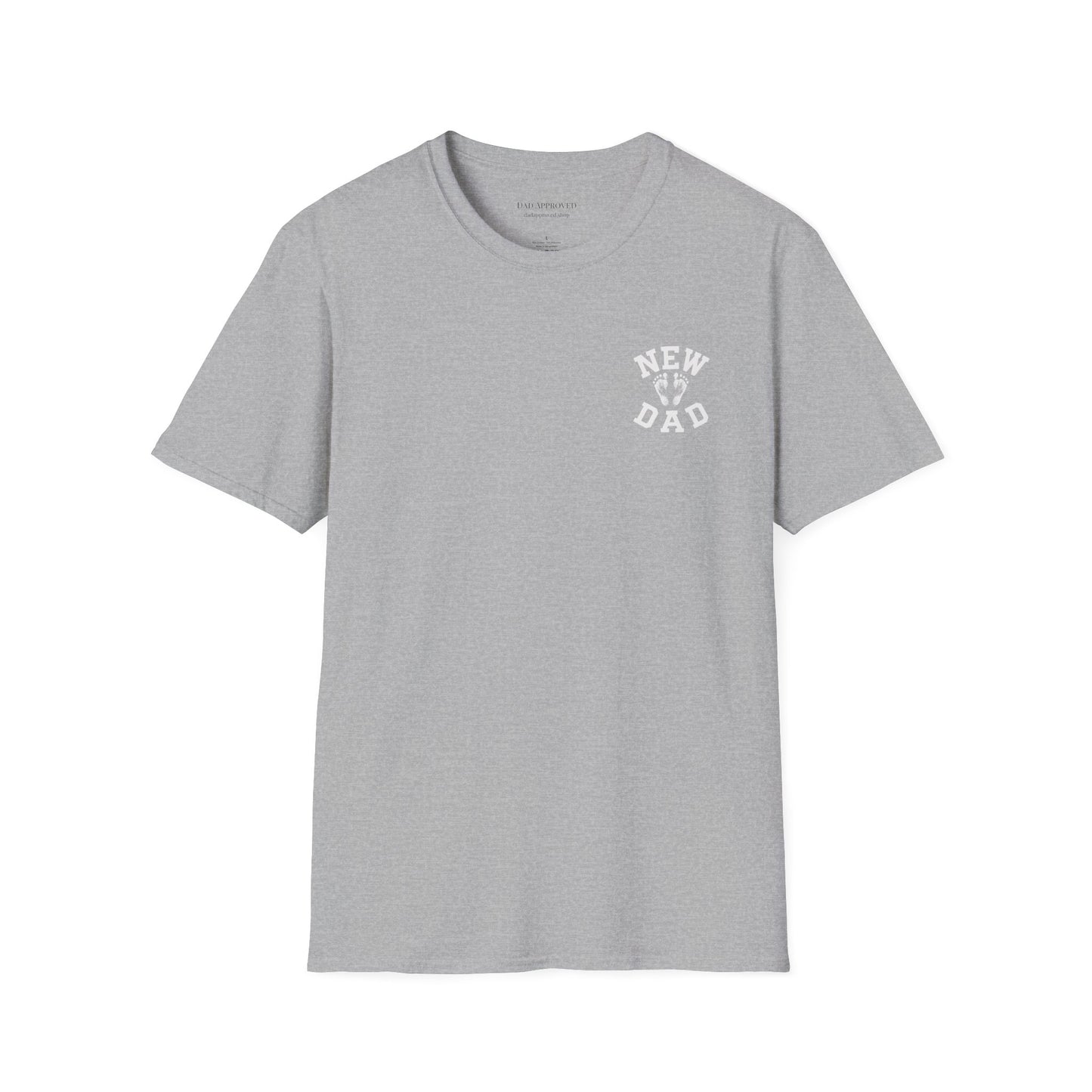 New Dad Badge T-Shirt