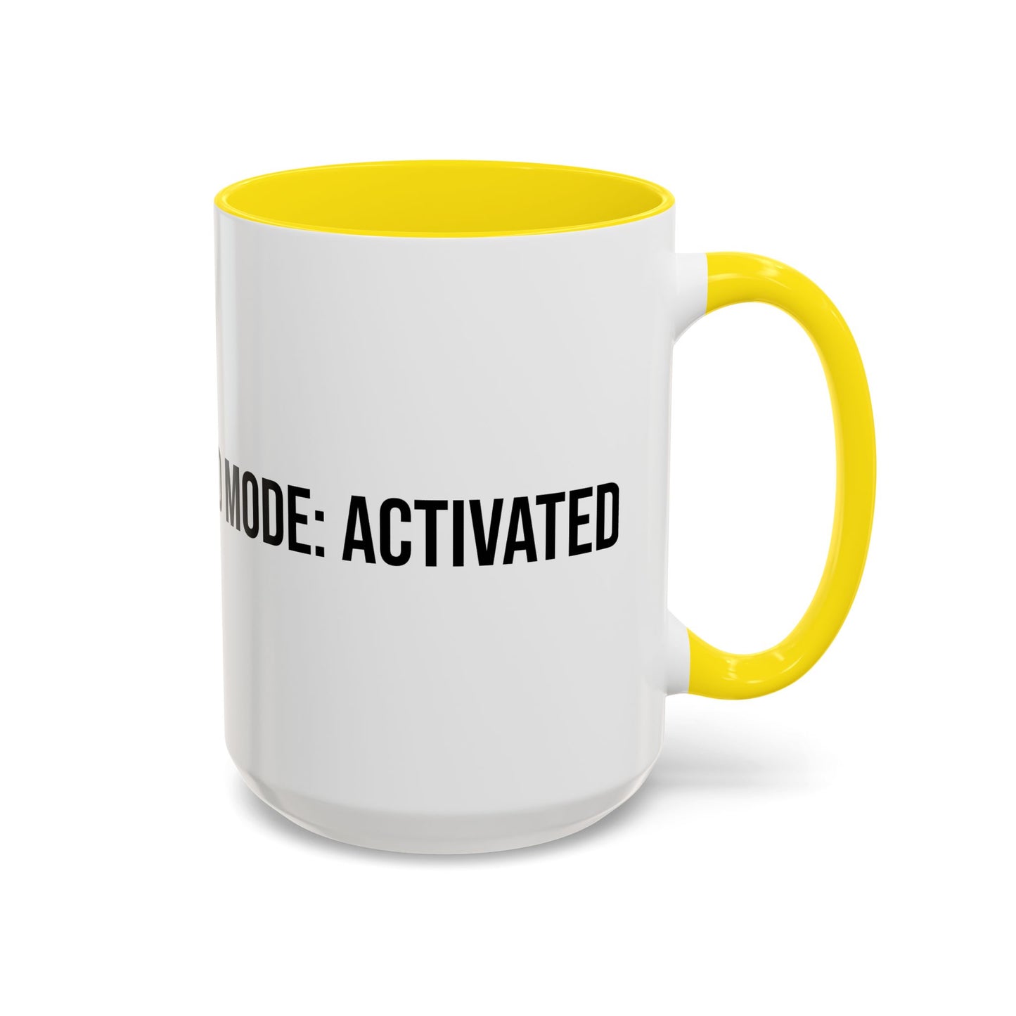 Dad Mode Activated Accent Coffee Mug (11/15oz)