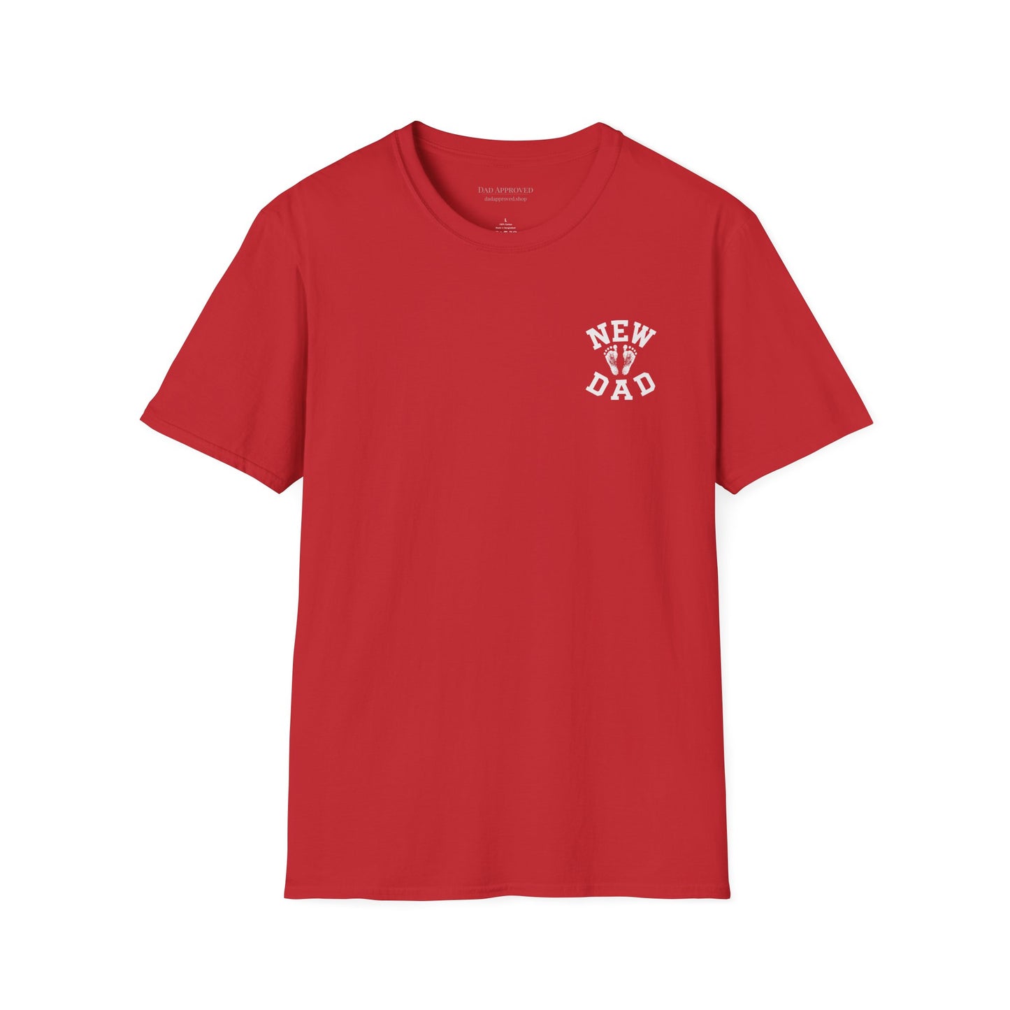 New Dad Badge T-Shirt