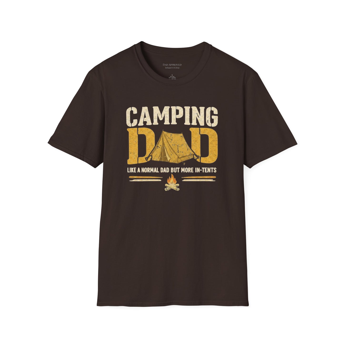Camping Tent Dad T-Shirt