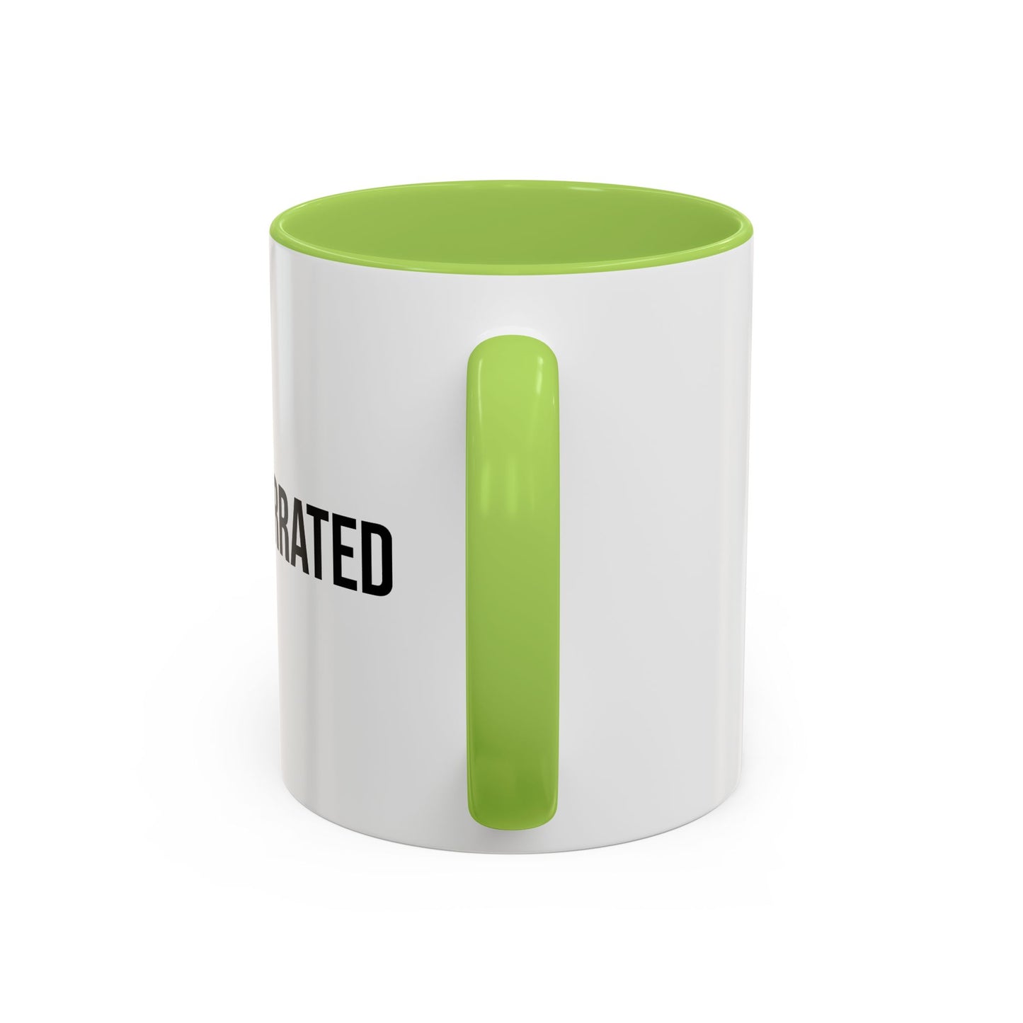 Sleep Is Overrated Accent Coffee Mug (11/15oz)