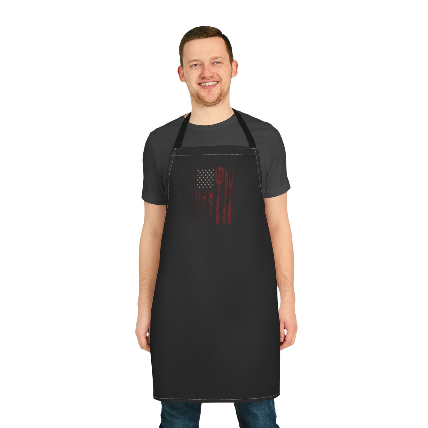 Grillmaster Flag Apron