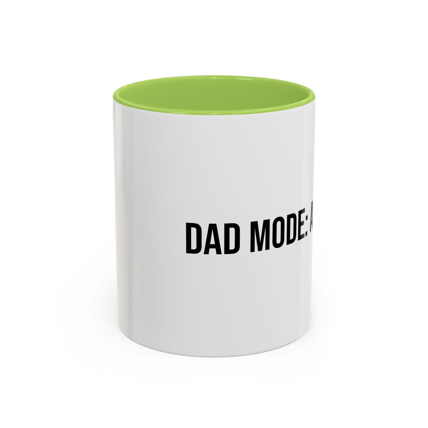 Dad Mode Activated Accent Coffee Mug (11/15oz)
