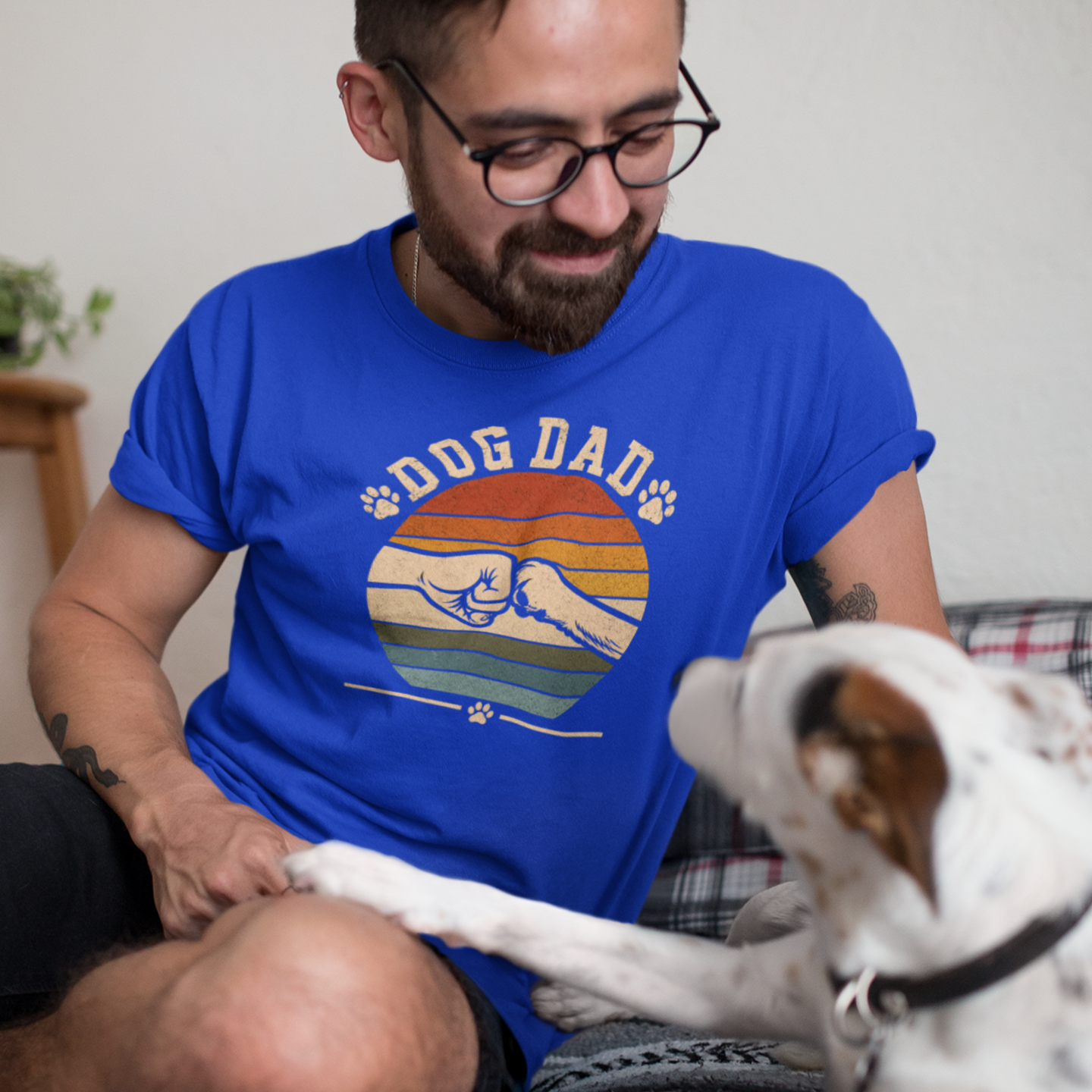 Dog Dad Fist Bump T-Shirt
