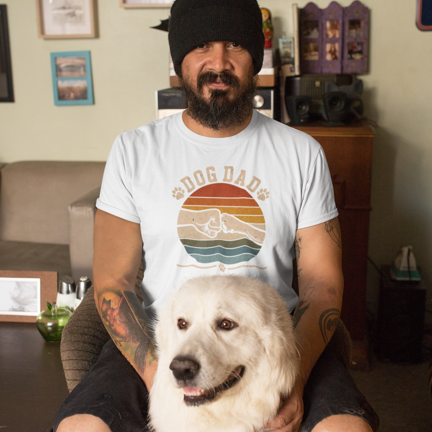Dog Dad Fist Bump T-Shirt