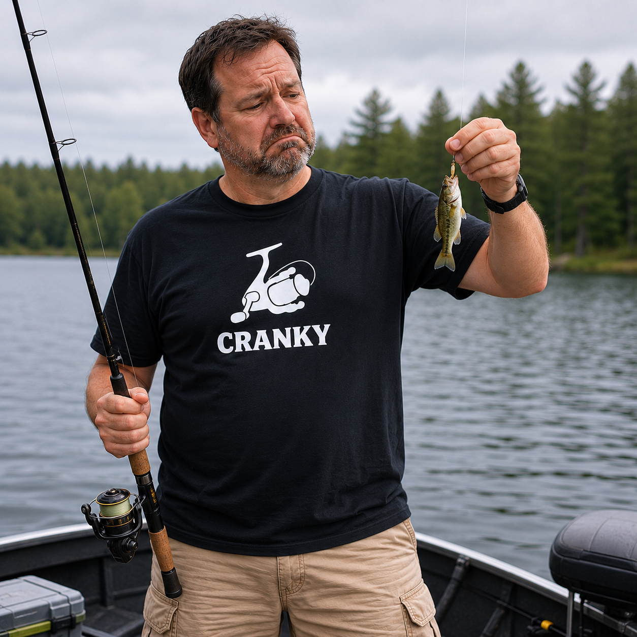 Cranky Fishing T-Shirt