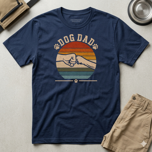 Dog Dad Fist Bump T-Shirt