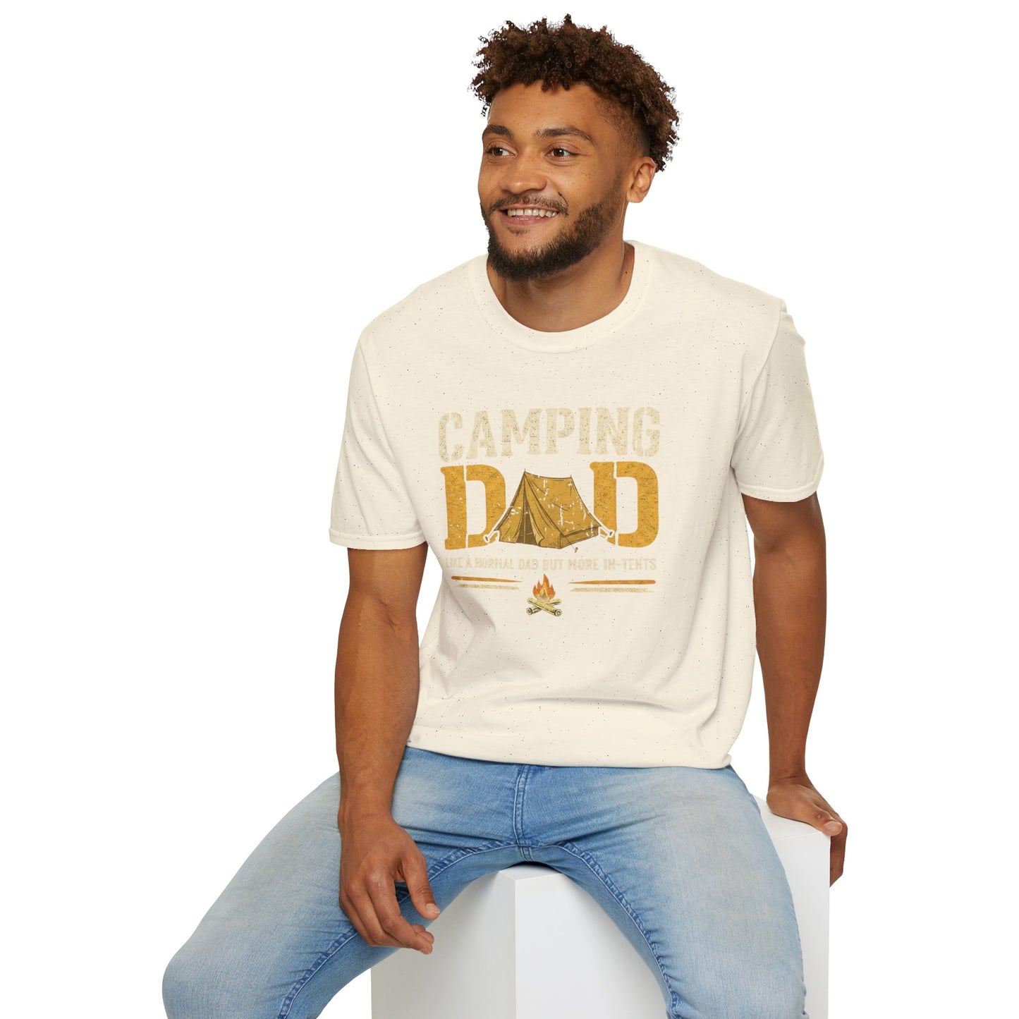 Camping Tent Dad T-Shirt