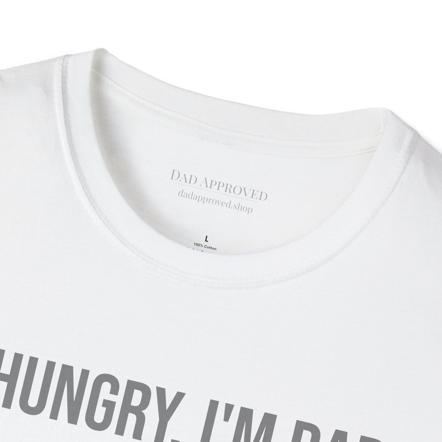 Hi Hungry I'm Dad T-Shirt — Funny Dad Pun Tee