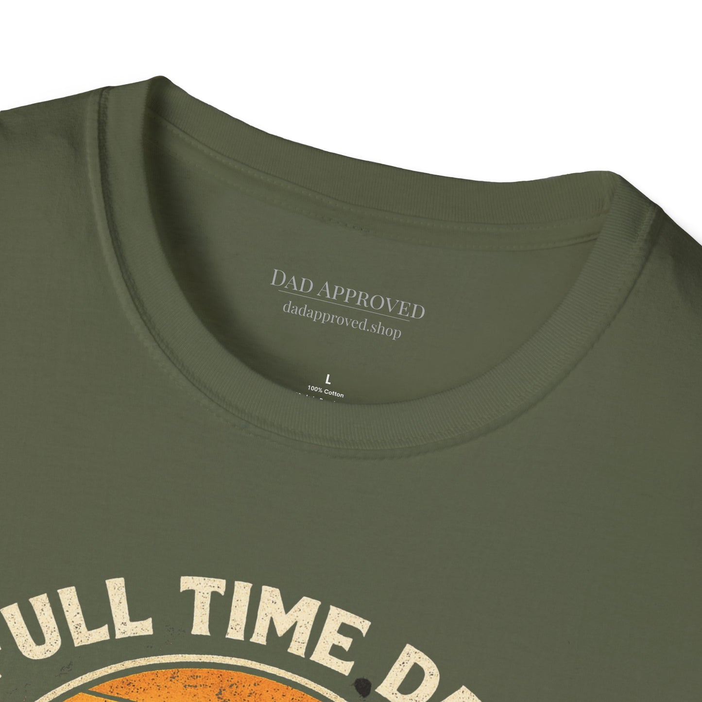 Full Time Dad Part Time Hooker Retro T-Shirt