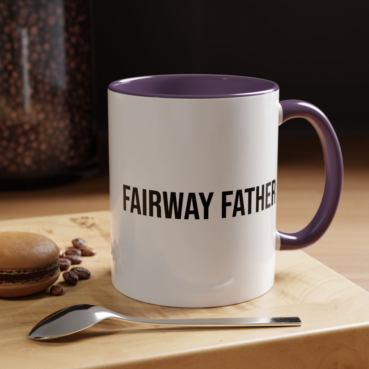 Fairway Father Accent Coffee Mug (11/15oz)