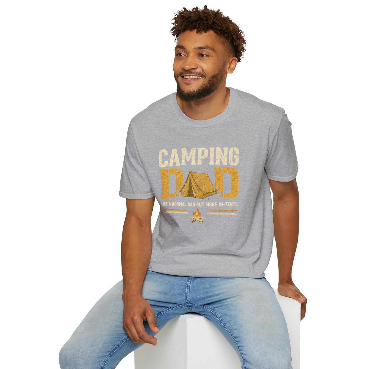Camping Tent Dad T-Shirt