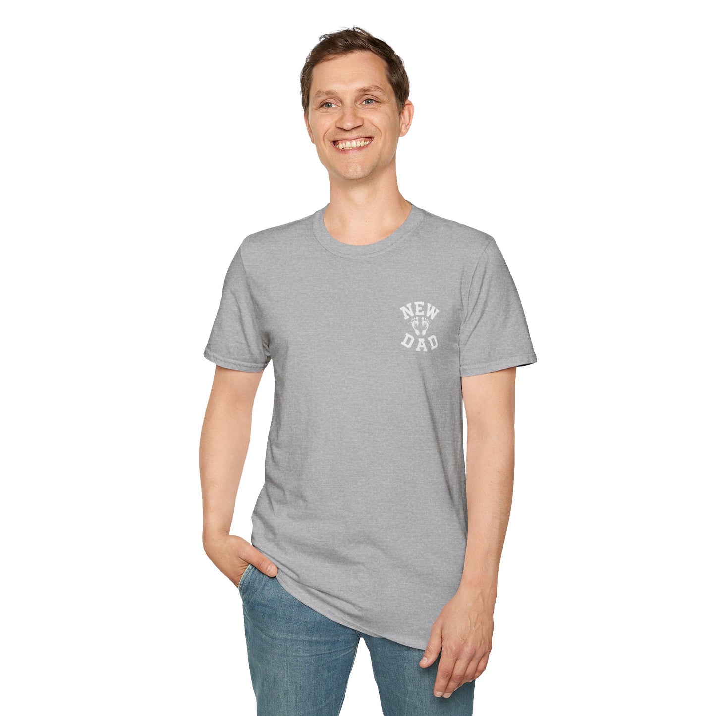New Dad Badge T-Shirt