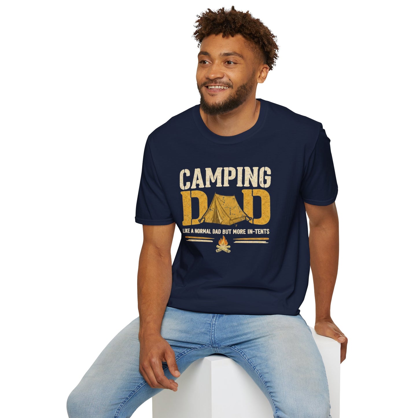 Camping Tent Dad T-Shirt