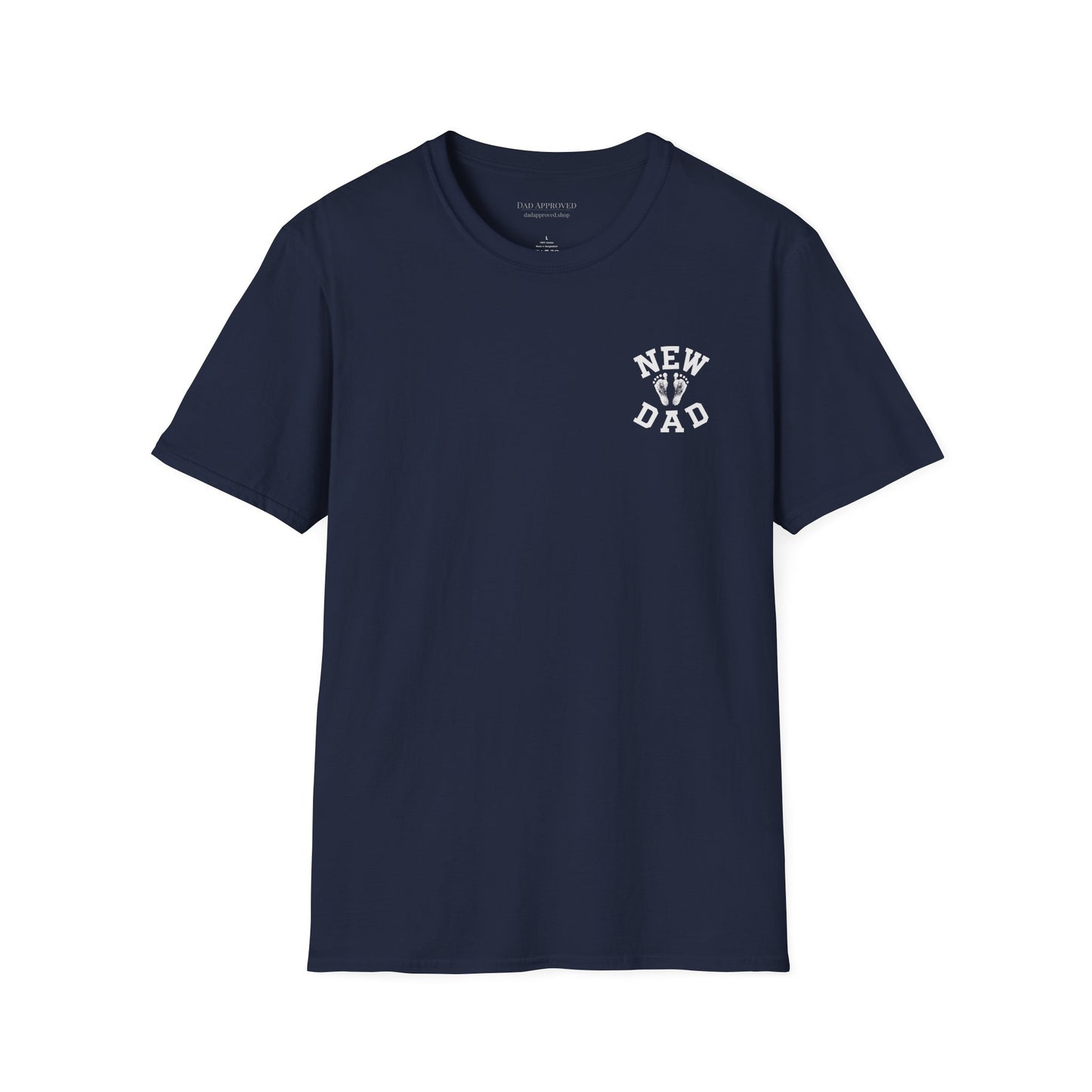 New Dad Badge T-Shirt