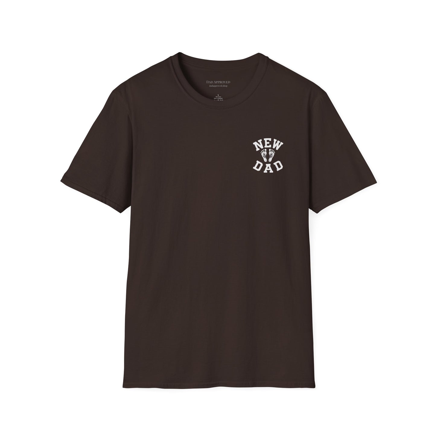 New Dad Badge T-Shirt
