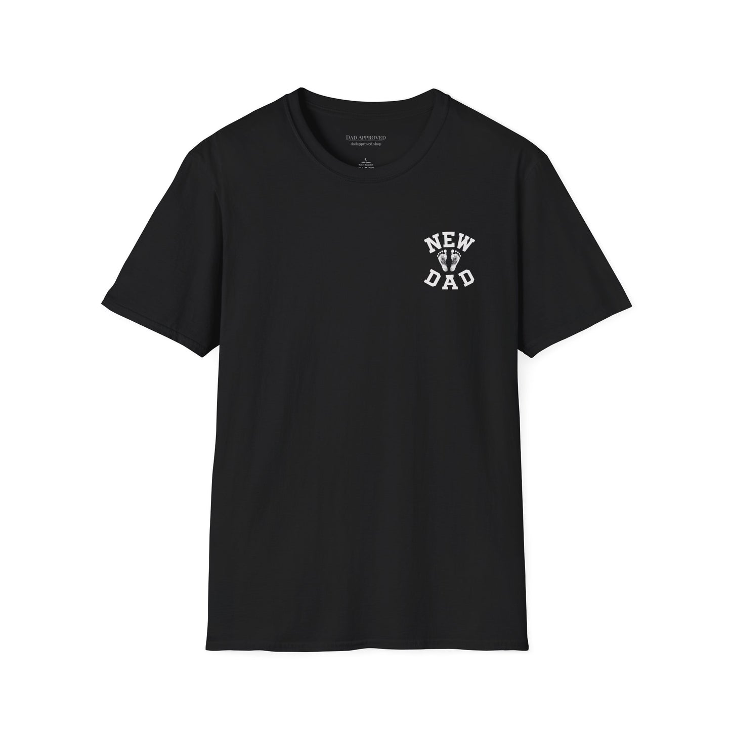 New Dad Badge T-Shirt