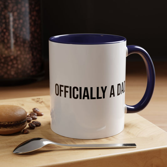 Officially a Dad Accent Coffee Mug (11/15oz)