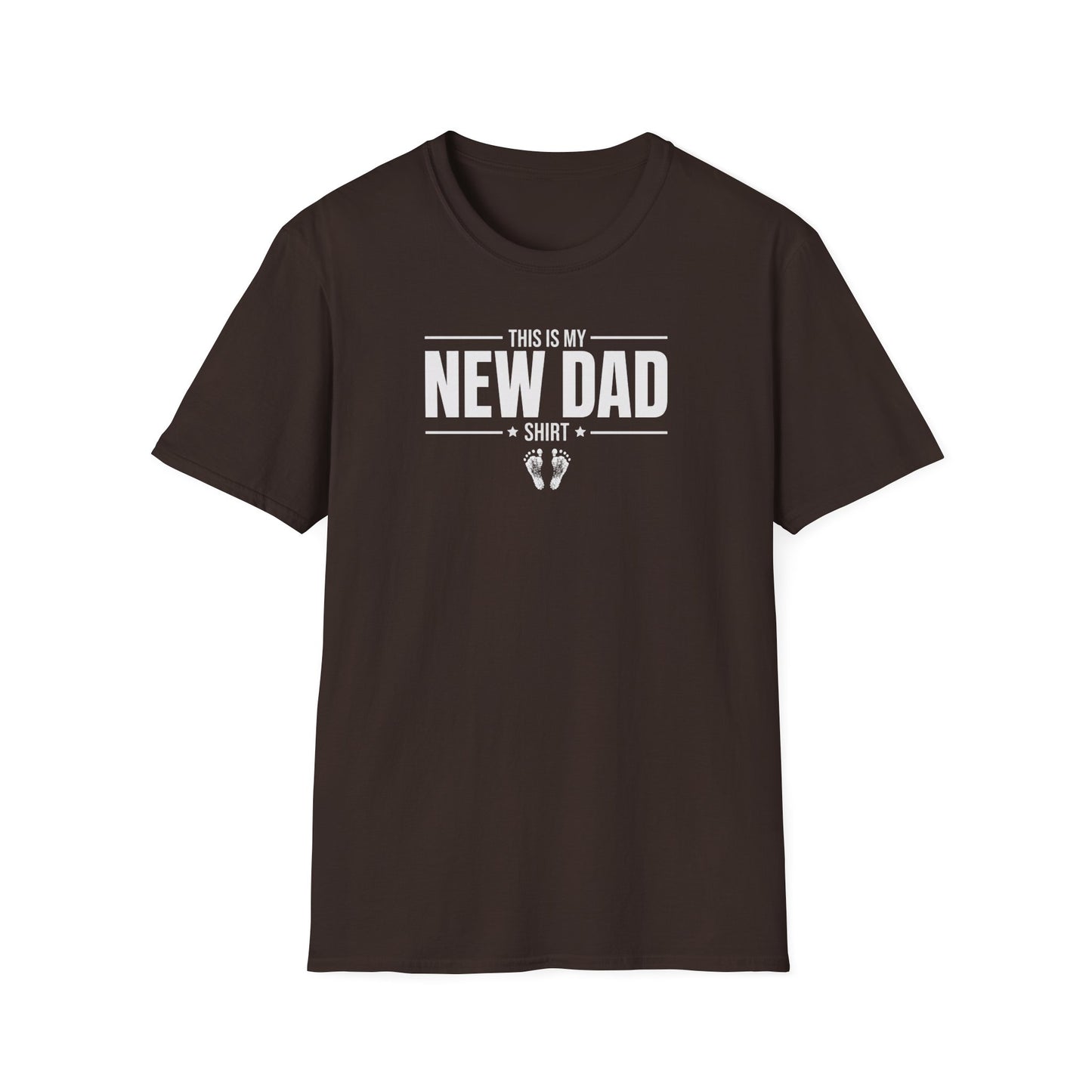 "This Is My New Dad Shirt" Fatherhood T-Shirt