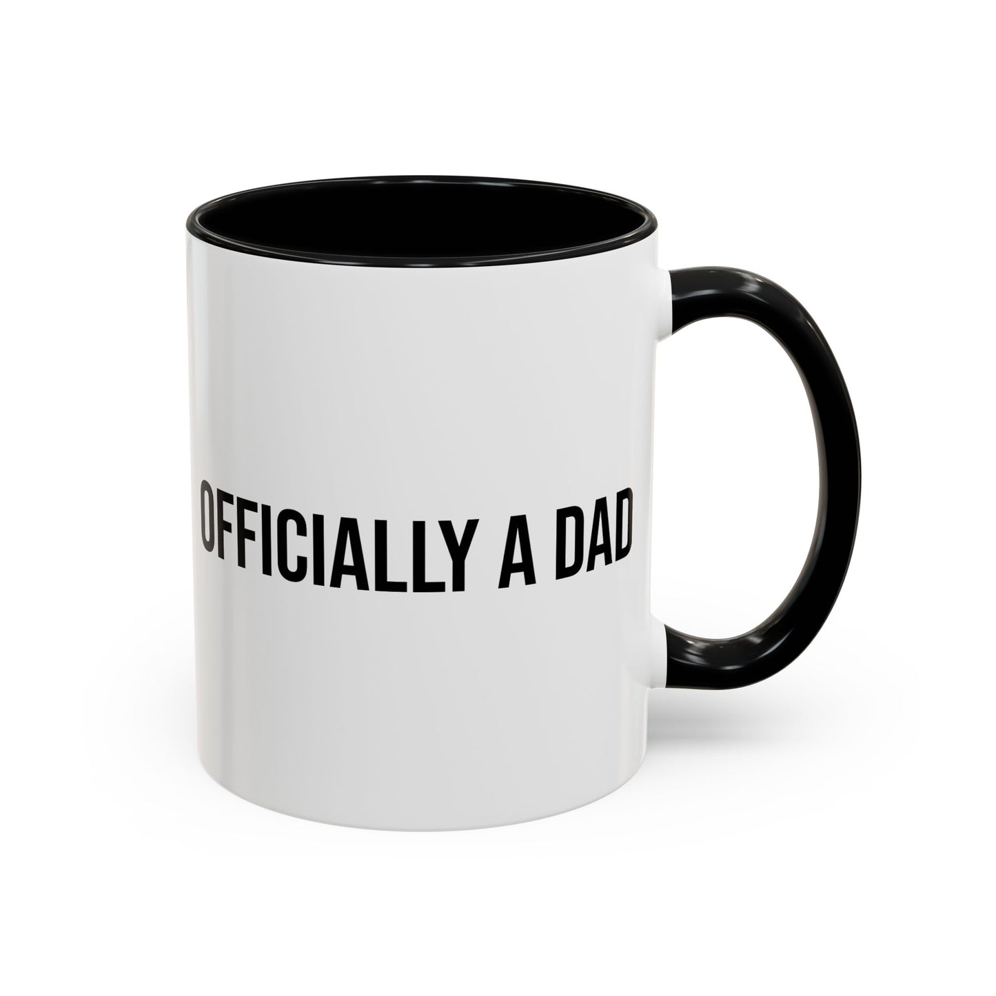 Officially a Dad Accent Coffee Mug (11/15oz)