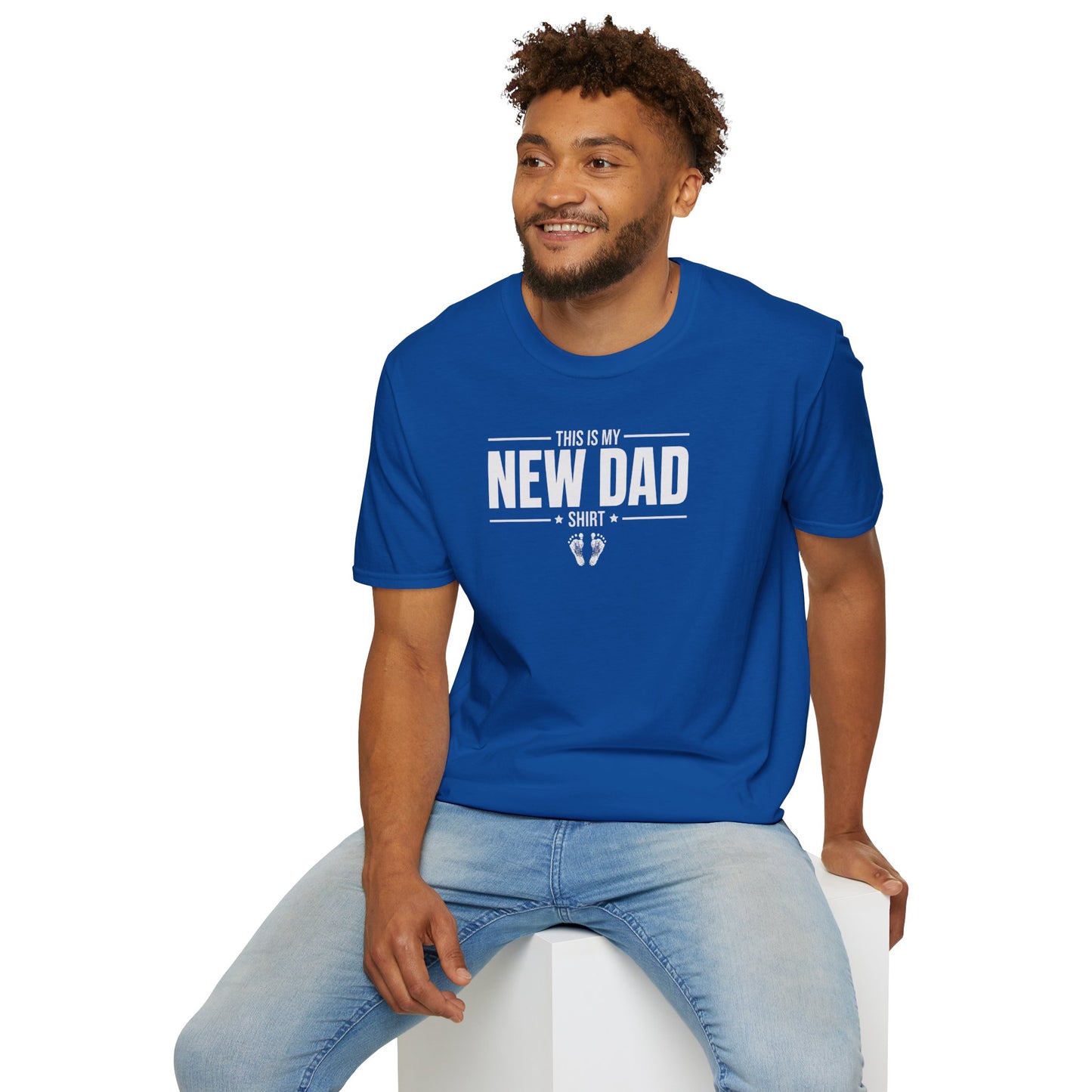 "This Is My New Dad Shirt" Fatherhood T-Shirt