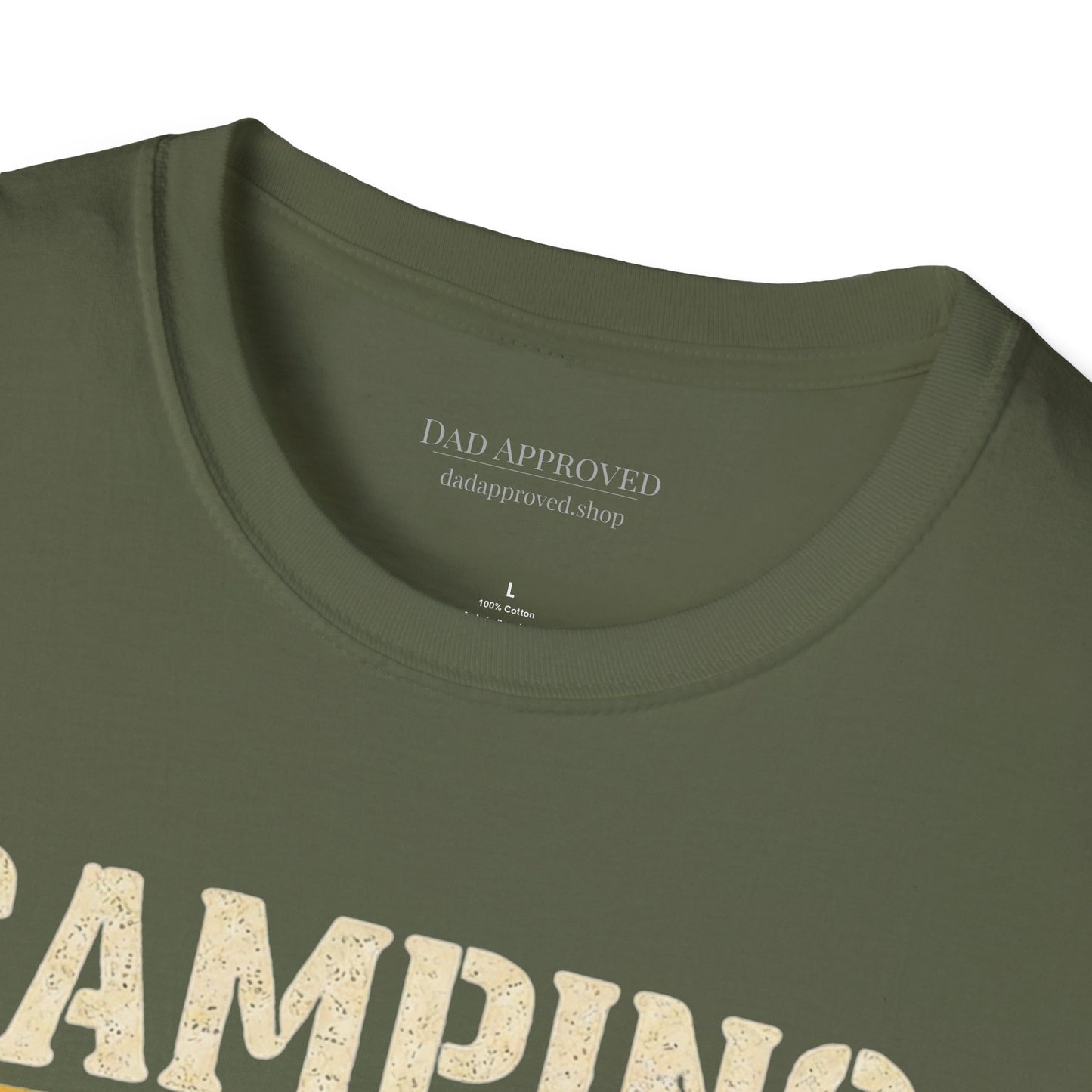 Camping Tent Dad T-Shirt